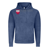 Vintage Denim albright college vectorized Vintage Hoodie - linhVisuals