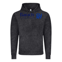 Vintage Black baruch college vectorized Vintage Hoodie - linhVisuals