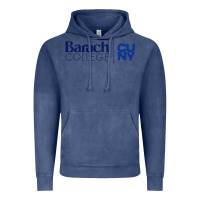 Vintage Denim baruch college vectorized Vintage Hoodie - linhVisuals