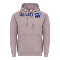 Vintage Zinc baruch college vectorized Vintage Hoodie - linhVisuals