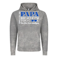 Cloud Rock they call me papa because i'm too cool to be grandpa Vintage Hoodie - linhVisuals