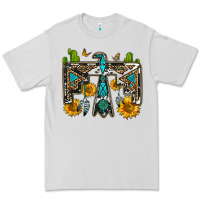 Dove Grey western free bird Premium Tee - OliviaCreatesArt