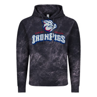 Cloud Black lehigh valley ironpigs Vintage Hoodie - linhVisuals
