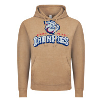 Vintage Coffee lehigh valley ironpigs Vintage Hoodie - linhVisuals
