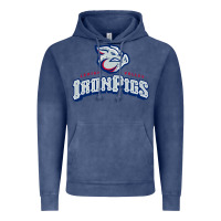 Vintage Denim lehigh valley ironpigs Vintage Hoodie - linhVisuals