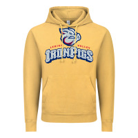 Vintage Mustard lehigh valley ironpigs Vintage Hoodie - linhVisuals