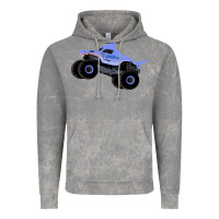 Cloud Rock Monster Truck Megalodon Vintage Hoodie - linhVisuals