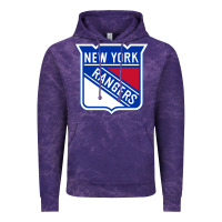 Cloud Purple Ny rangers Vintage Hoodie - linhVisuals