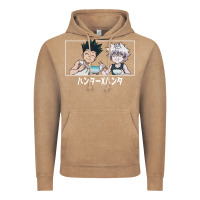 Vintage Coffee gon killua Vintage Hoodie - linhVisuals