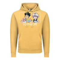 Vintage Mustard gon killua Vintage Hoodie - linhVisuals