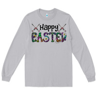 Moon Dust Happy Easter Long Sleeve Tee - CowhideDigitalArt