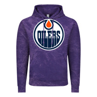 Cloud Purple oilers Vintage Hoodie - linhVisuals