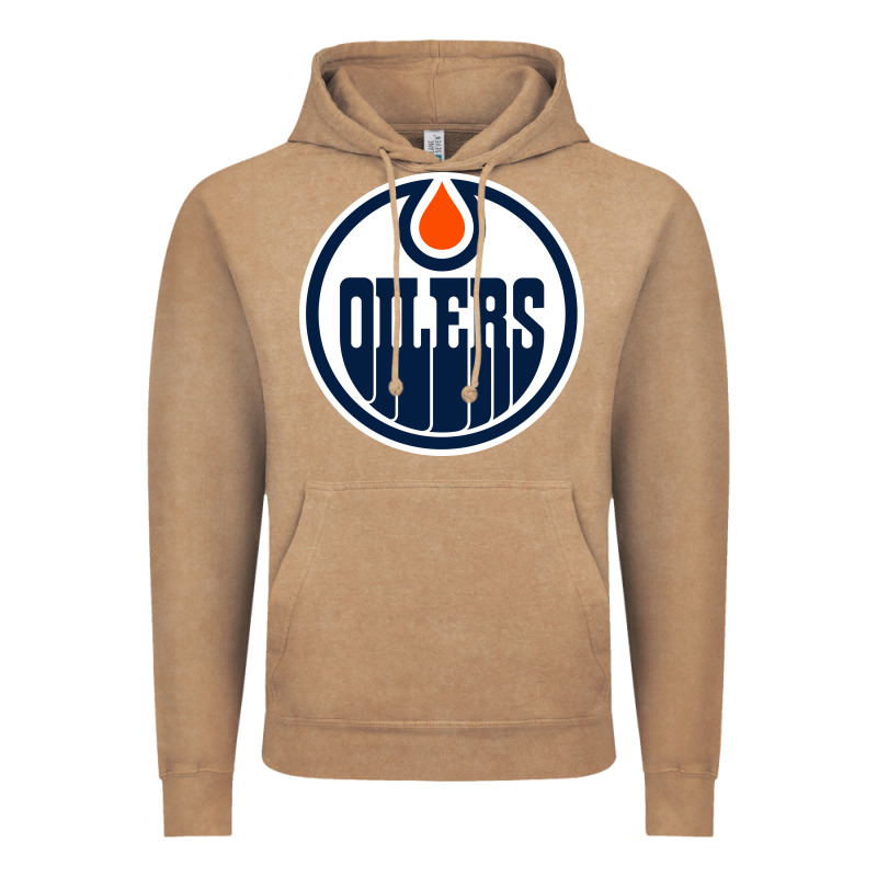 Oilers Vintage Hoodie by linhVisuals | Teevron