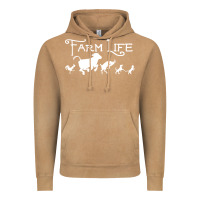 Vintage Camel FARM LIFE ANIMAL Vintage Hoodie - linhVisuals
