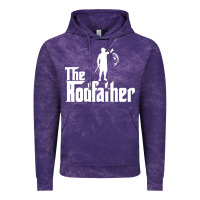 Cloud Purple Fishing The Rodfather Vintage Hoodie - linhVisuals