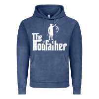 Vintage Denim Fishing The Rodfather Vintage Hoodie - linhVisuals