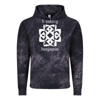Cloud Black BREAKING BENJAMIN - BLACK AND WHITE Vintage Hoodie - linhVisuals