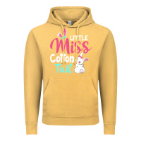 Vintage Mustard little miss cottontail easter Vintage Hoodie - linhVisuals
