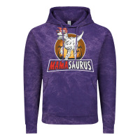 Cloud Purple mamasaurus Vintage Hoodie - linhVisuals