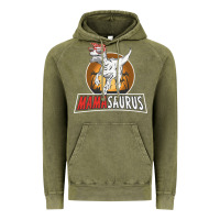Vintage Olive mamasaurus Vintage Hoodie - linhVisuals
