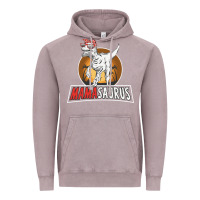 Vintage Zinc mamasaurus Vintage Hoodie - linhVisuals
