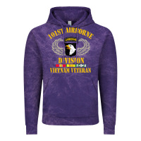 Cloud Purple Airborne 101st division Vintage Hoodie - linhVisuals