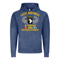 Vintage Denim Airborne 101st division Vintage Hoodie - linhVisuals