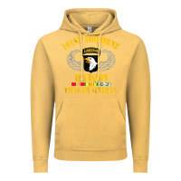 Vintage Mustard Airborne 101st division Vintage Hoodie - linhVisuals