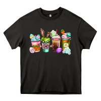 Asphalt Easter coffee cups Easter Day Heavy Core Tee - CowGirlArtShop