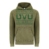 Vintage Olive uvu, utah valley, education Vintage Hoodie - linhVisuals