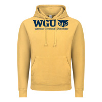 Vintage Mustard w governors, education, wgu Vintage Hoodie - linhVisuals