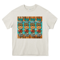 Cream gobble gobble gobble Heavy Core Tee - Jasminsmagicworld