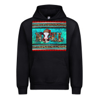 Black western christmas baby cow noel tumbler Urban Hoodie - Jasminsmagicworld