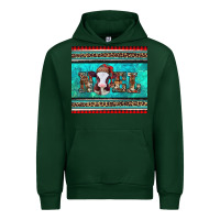 Forest Green western christmas baby cow noel tumbler Urban Hoodie - Jasminsmagicworld