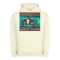 Pigment Pistachio western christmas baby cow noel tumbler Urban Hoodie - Jasminsmagicworld