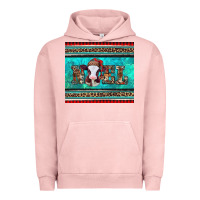 Pigment Salmon western christmas baby cow noel tumbler Urban Hoodie - Jasminsmagicworld