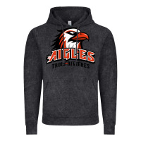 Vintage Black trois rivières aigles Vintage Hoodie - linhVisuals
