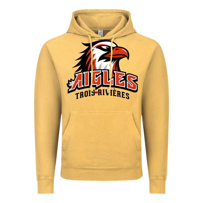 Trois Rivières Aigles Vintage Hoodie by linhVisuals | Teevron