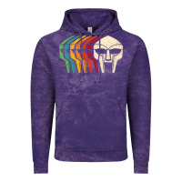 Cloud Purple Retro Mask Doom Vintage Hoodie - linhVisuals