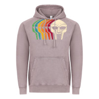 Vintage Zinc Retro Mask Doom Vintage Hoodie - linhVisuals