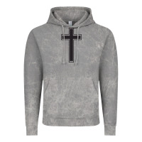 Cloud Rock Cross Vintage Hoodie - linhVisuals
