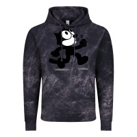 Cloud Black felix the black cat music Vintage Hoodie - linhVisuals