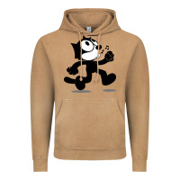 Vintage Camel felix the black cat music Vintage Hoodie - linhVisuals