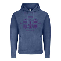 Vintage Denim nonnatus house  blue ink Vintage Hoodie - linhVisuals