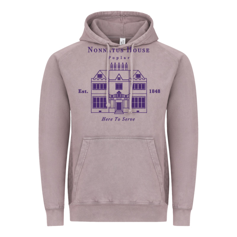 Nonnatus House  Blue Ink Vintage Hoodie by linhVisuals | Teevron
