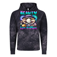 Cloud Black Beauty Lies Within Vintage Hoodie - CowhideDigitalArt