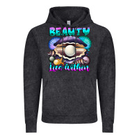 Vintage Black Beauty Lies Within Vintage Hoodie - CowhideDigitalArt
