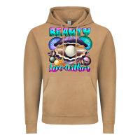 Vintage Camel Beauty Lies Within Vintage Hoodie - CowhideDigitalArt