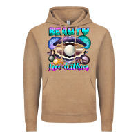 Vintage Coffee Beauty Lies Within Vintage Hoodie - CowhideDigitalArt