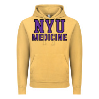 Vintage Mustard nyu medicine Vintage Hoodie - linhVisuals